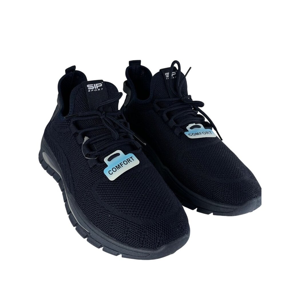 RBX Mens Athletic Sneakers Navy Size 11 Knit Walking Comfort Shoes